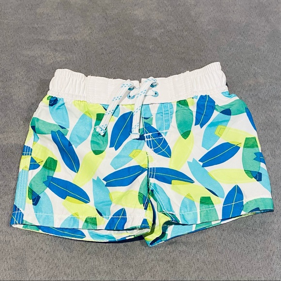 Baby GAP Swim Trunks Rash Guard Bundle Neon SZ 0-6 Months - Picture 6 of 8